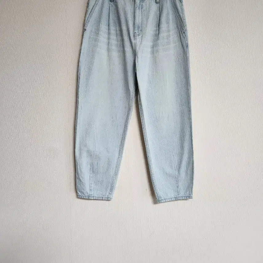 [BUNJANG] Thursday Island 2020 Pinched Denim Wide Baggy Pants (Size 29) / 써스데이아일랜드2020핀턱 데님 와이드 배기팬츠29
