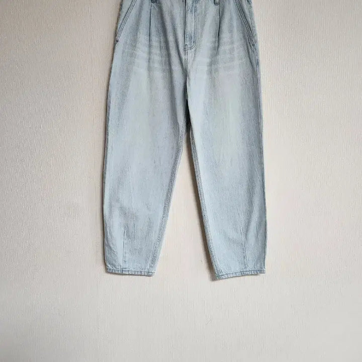 [BUNJANG] Thursday Island 2020 Pinched Denim Wide Baggy Pants (Size 29) / 써스데이아일랜드2020핀턱 데님 와이드 배기팬츠29