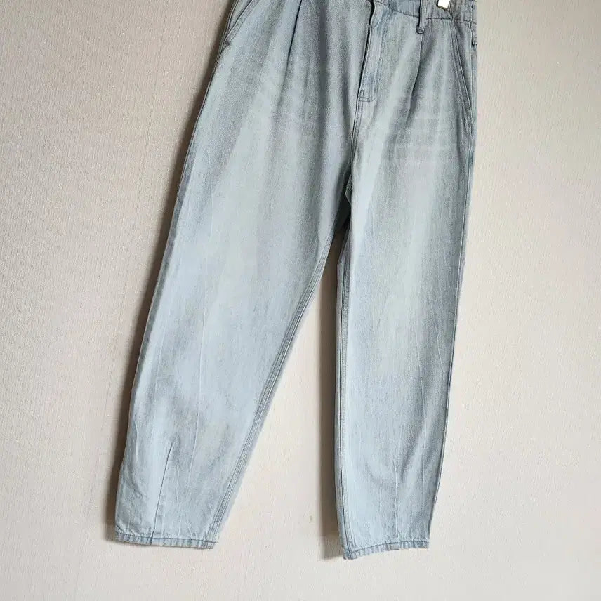 [BUNJANG] Thursday Island 2020 Pinched Denim Wide Baggy Pants (Size 29) / 써스데이아일랜드2020핀턱 데님 와이드 배기팬츠29