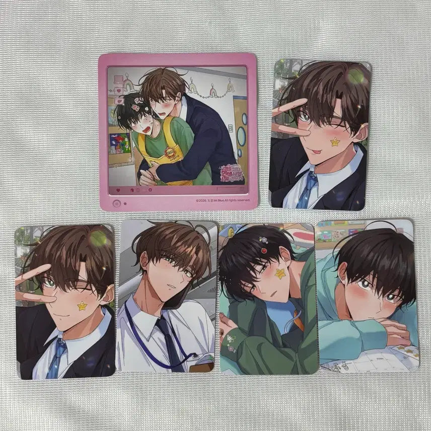 [BUNJANG] Mible Company Mible Popup Lucky Draw Coaster Photocard Bundle Set / 미블컴퍼니 미블 팝업 신혼부부특별전형 신특 럭드 코스터 5특 특전 포카