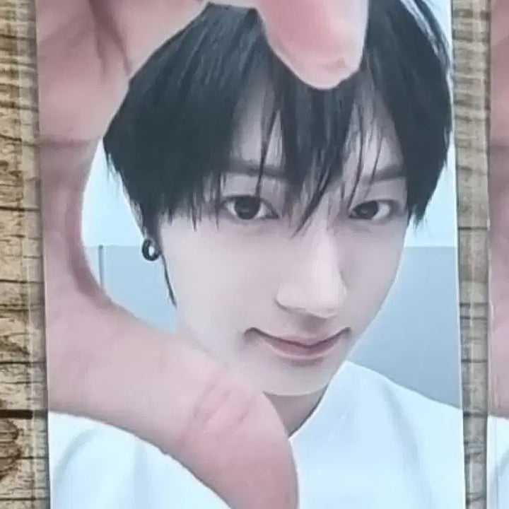 [BUNJANG] Kickflip Donghwa Face Heart Photocard (Lucky Draw) / 킥플립 동화 메이크스타 방콕 포토회 특전 포카 미공포 얼굴하트