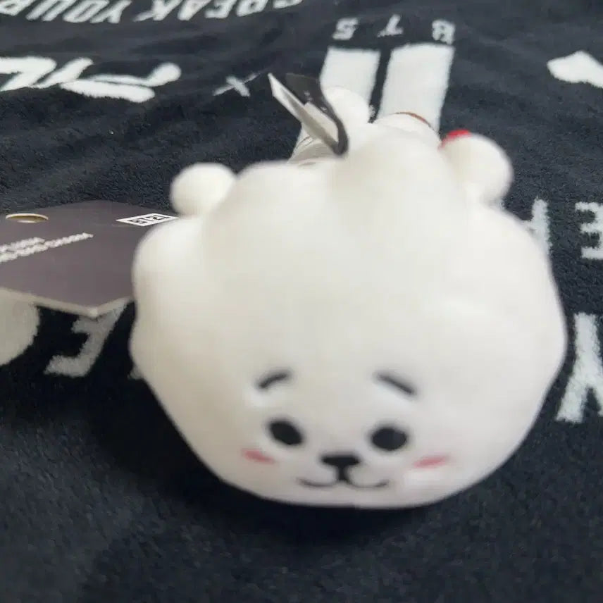 [BUNJANG] BTS BT21 RJ LYING Plush Bag Charm Keychain / BTS 비티21 알제이 라잉 백참 인형 키링