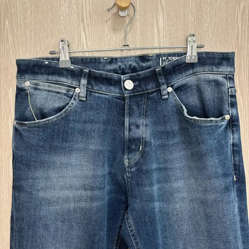 [BUNJANG] PT Torino REGGAE Washed Denim Pants / PT토리노 REGGAE 워시드 데님팬츠32/중청