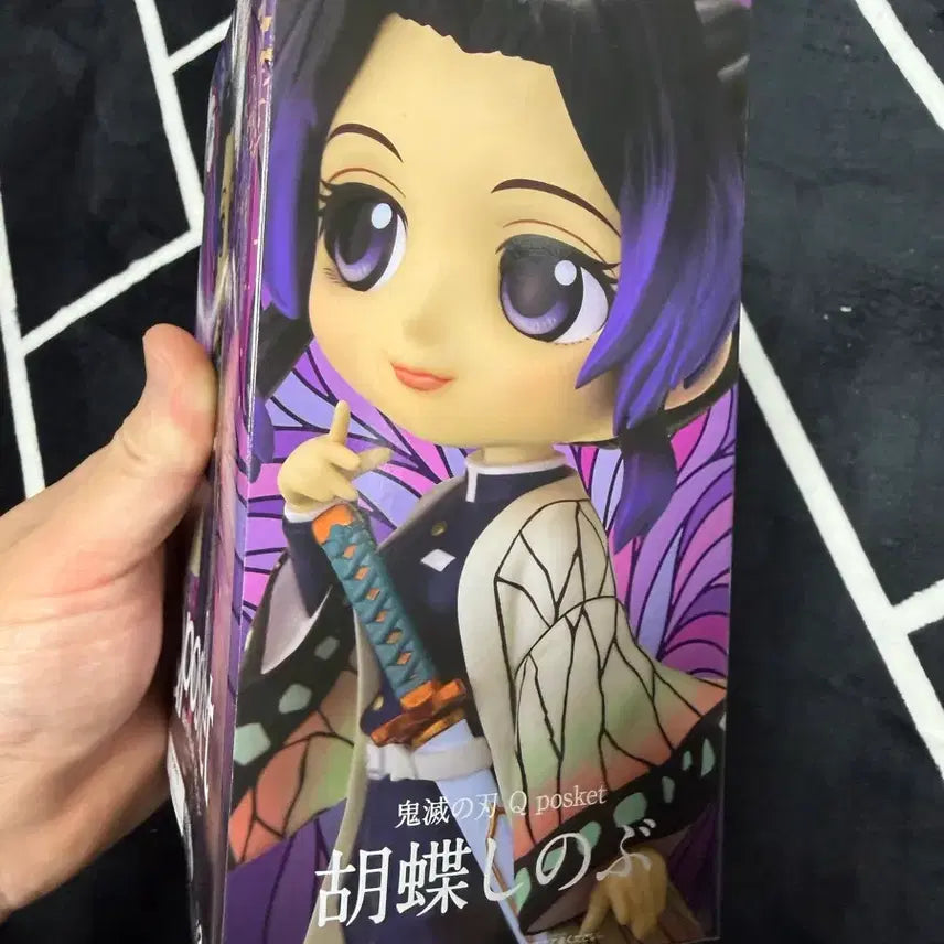 [BUNJANG] Demon Slayer Q posket Shinobu Kocho Figure (Sealed) / 귀멸의 칼날 Q posket 코쵸우 시노부 피규어 미개봉