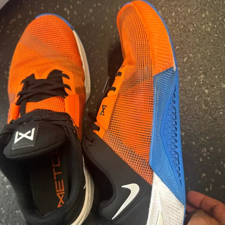 [BUNJANG] Nike Metcon 10 Training Shoes Orange Black / 나이키 메트콘 10 오렌지 블랙