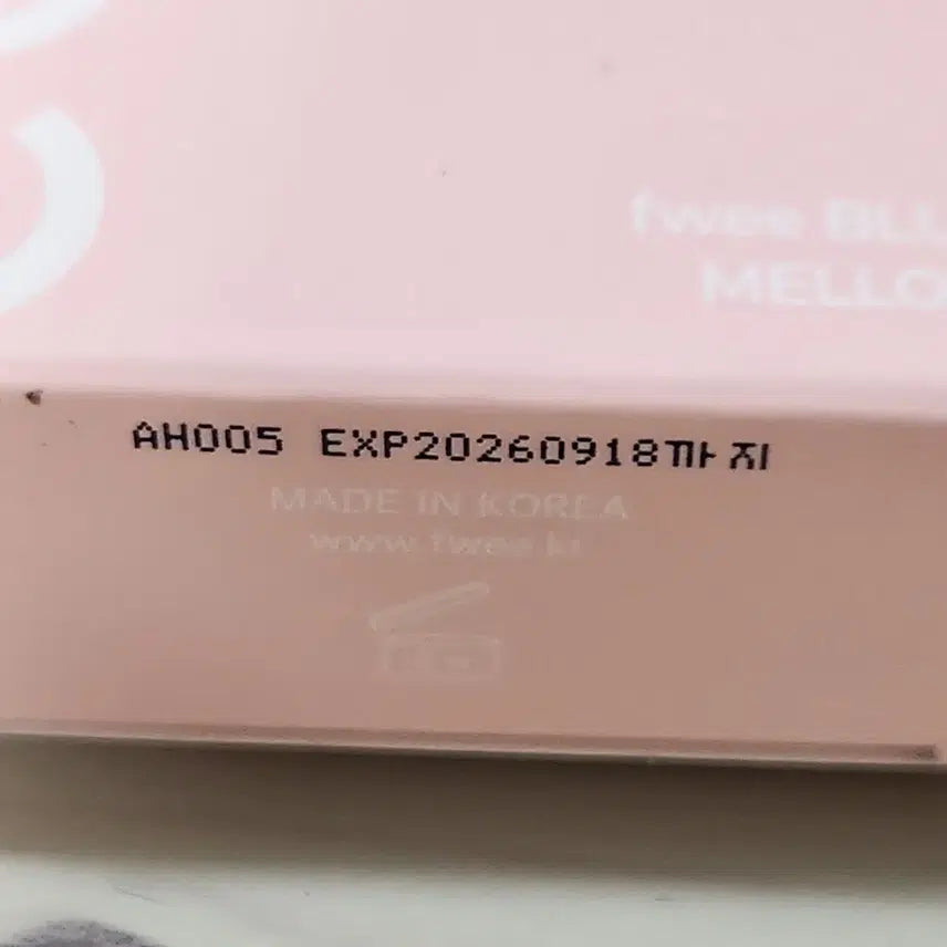 [BUNJANG] FEE Highkey Happiness Blusher Mellow Sealed New Product / (6월까지판매) 퓌 하이키해피니스 블러셔 멜로우 미개봉 새상품