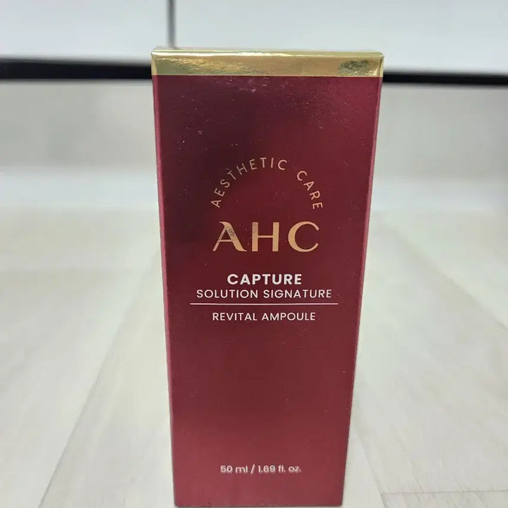 [BUNJANG] AHC Capture Solution Signature Revital Ampoule 50ml (Sealed) / (미개봉) AHC 캡쳐 솔루션 시그니처 리바이탈 앰플 50ml