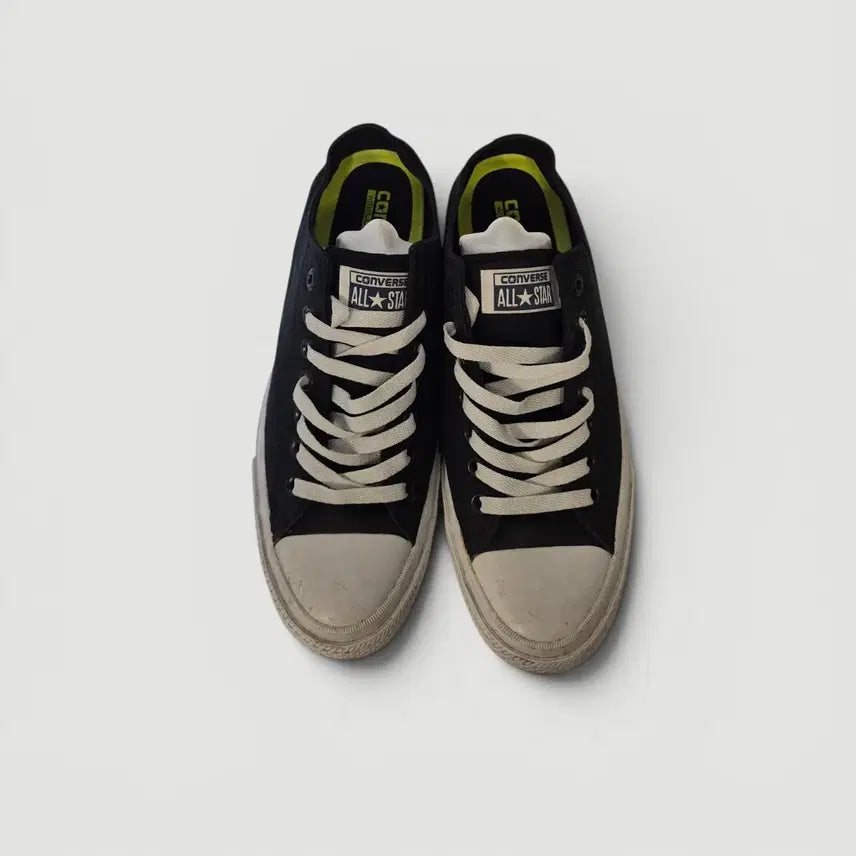 [BUNJANG] Converse Chuck Taylor All Star Ox Black Sneakers / [270]컨버스 척테일러 올스타 옥스 블랙 운동화