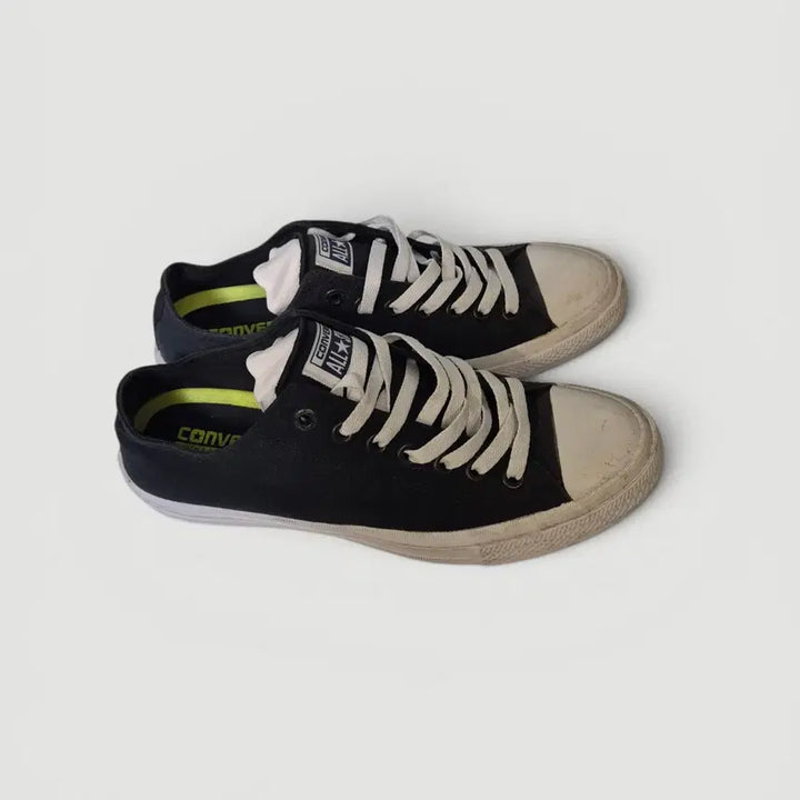[BUNJANG] Converse Chuck Taylor All Star Ox Black Sneakers / [270]컨버스 척테일러 올스타 옥스 블랙 운동화
