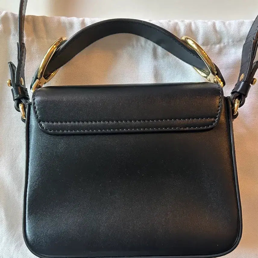 [BUNJANG] Chloe Small Black C Bag Shoulder Bag / 정품*끌로에 C백 블랙 스몰 숄더백