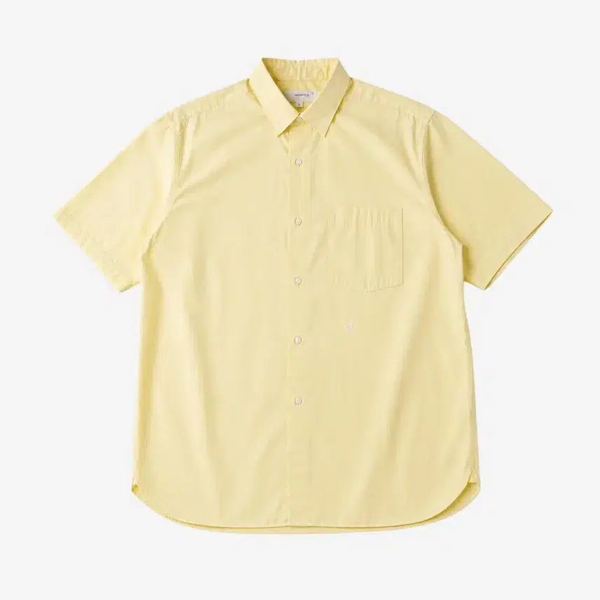 [BUNJANG] Nanamica Oxford Half Sleeve Shirt / Nanamica 옥스포드 하프 슬리브 셔츠