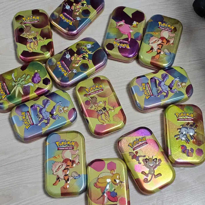[BUNJANG] Pokemon Card 151 Tin Case Japanese &amp; English Random Cards / 포켓몬 카드 151 틴 케이스 일판 랜덤 카드