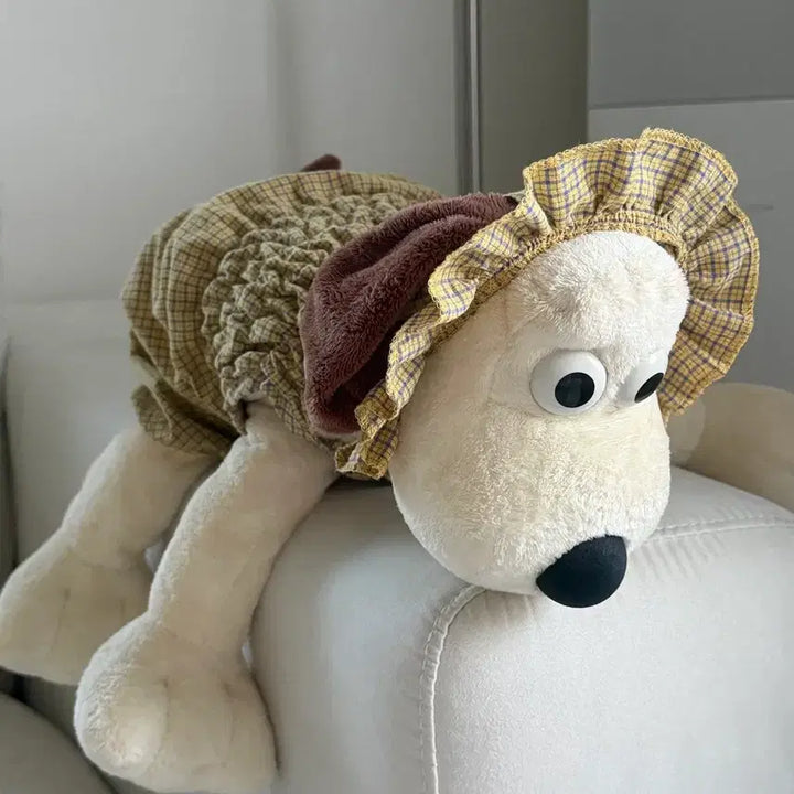 [BUNJANG] Wallace &amp; Gromit Gromit Sofa Armrest Plush / [월레스와 그로밋] 고전 그로밋 소파 팔걸이 인형