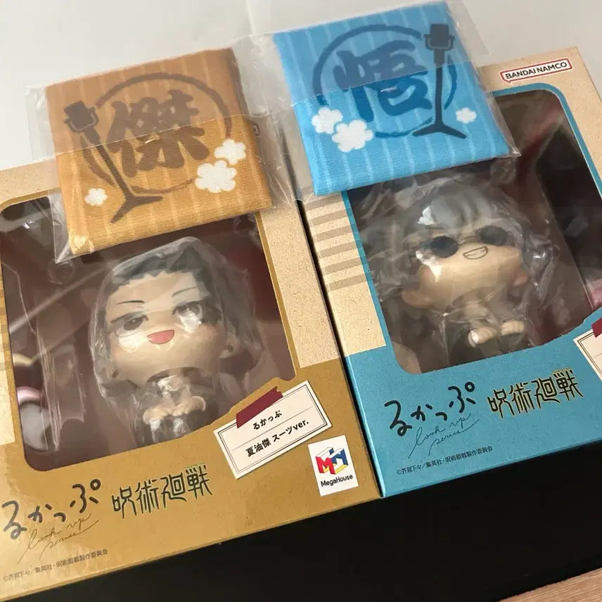 [BUNJANG] Jujutsu Kaisen Satoru Gojo Suguru Geto Look Up &amp; Cushion Special Edition / (정품 최저가 특전 O) 하라혼 고죠 게토 룩업 + 특전 방석 일괄 판매