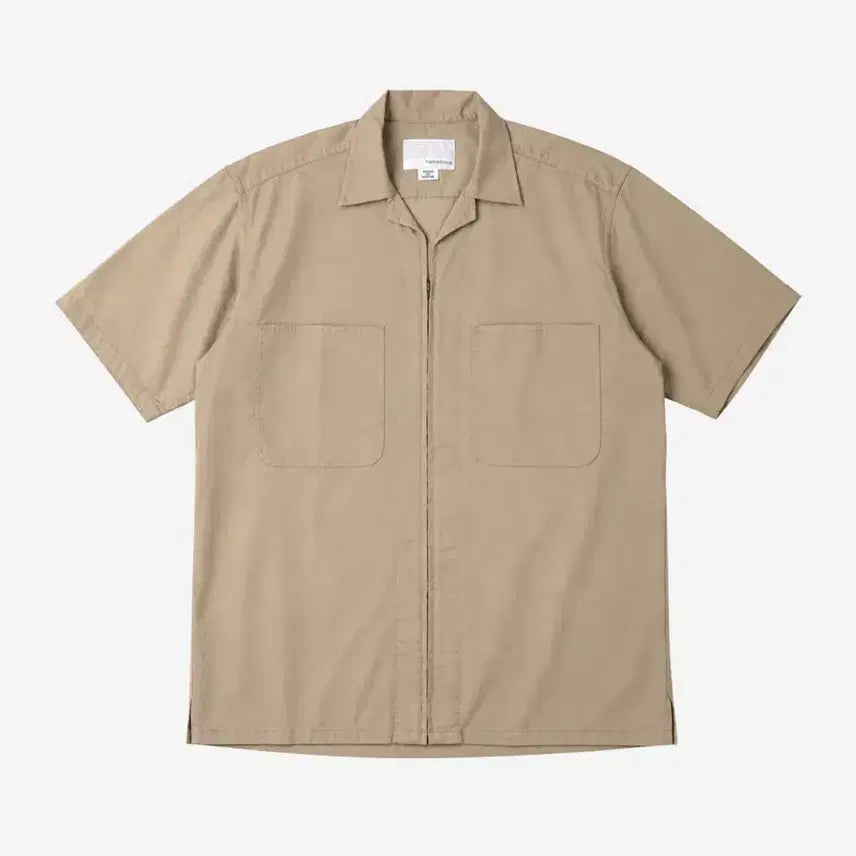 [BUNJANG] Nanamica Work Zip Up Shirt / Nanamica 워크 집업 셔츠