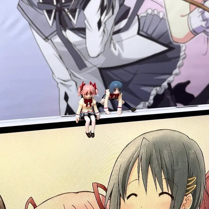 [BUNJANG] Puella Magi Madoka Magica Sayaka Miki Fuchiko on Cup Figure / 마마마 마법소녀 마도카 마기카 미키 사야카 컵 위의 후치코