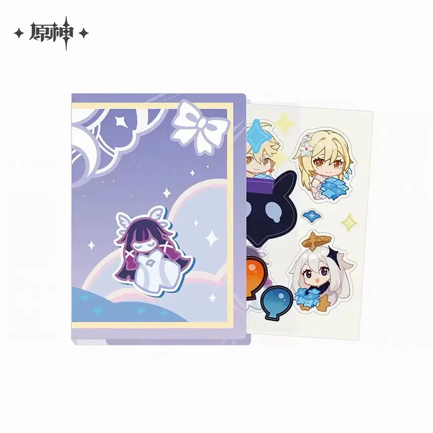[BUNJANG] Genshin Impact Official Bonus Sticker Set (Sealed) / [미개봉] 원신 공식 특전 스티커 세트
