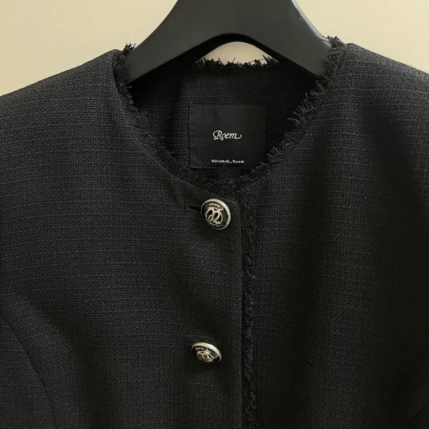 [BUNJANG] Roem Summer Short Sleeve Tweed Jacket XS / [6월말까지만 판매]로엠 여름 반팔 트위드 자켓 XS