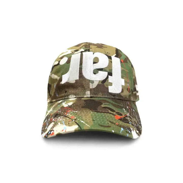 [SOLD OUT] [OS] 파프롬왓 FAR REVERSE LOGO CAMO CAP
