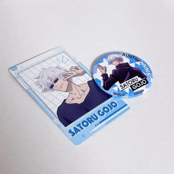 [BUNJANG] Gojo Badge Photocard Bundle Set / 고죠 뱃지 포카 일괄