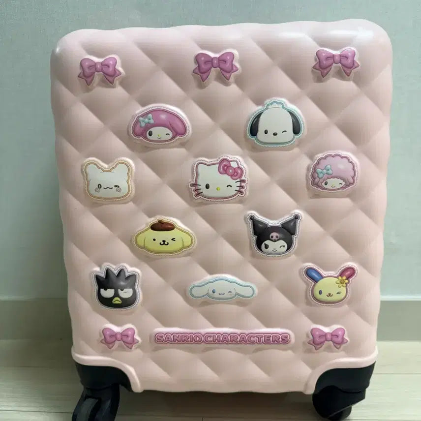 [BUNJANG] Sanrio Atari Kuji Lucky Draw 1st Prize Pink Character Design Luggage / 산리오아타리쿠지 1등 산리오캐리어
