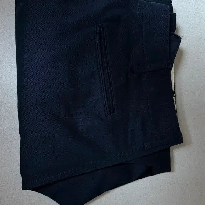 [BUNJANG] Muji (MUJI) Bean Notch Officer Chino Pants Dark Navy Regular Fit Size 33 / (새상품급)무인양품 빈노치 오피서 치노 다크 네이비 33 레귤러핏