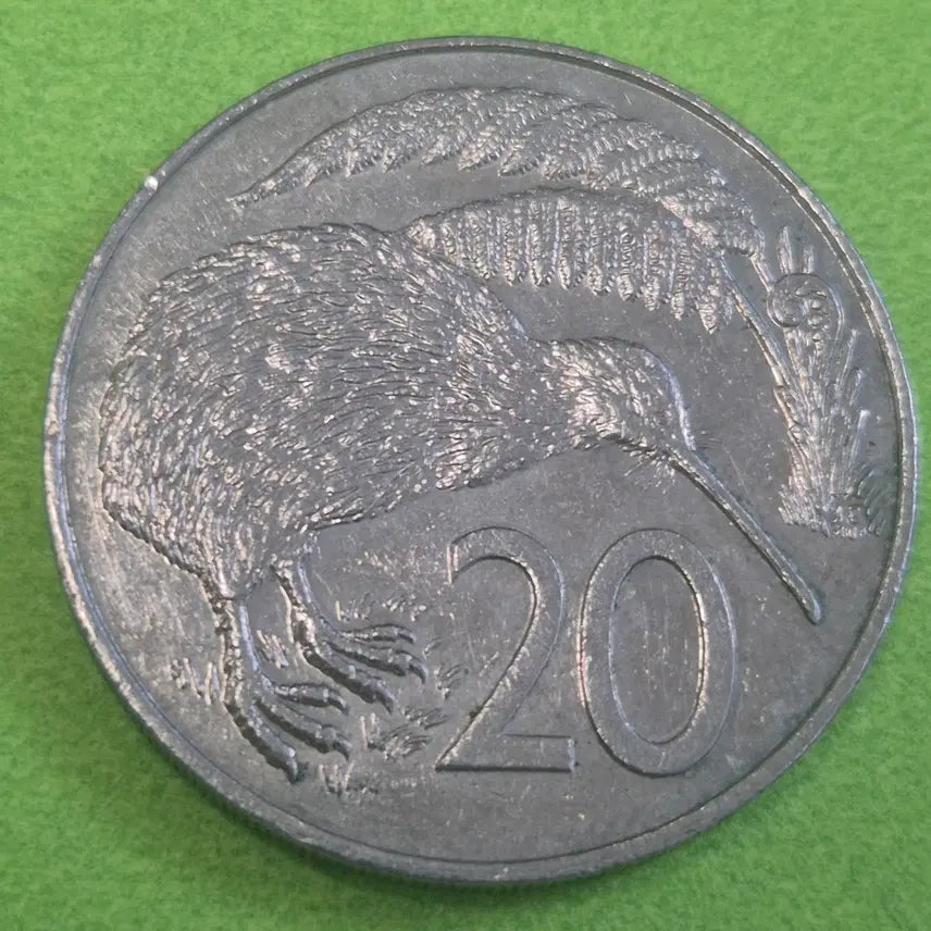 [BUNJANG] 1988 New Zealand 20 Cent Coin / 1988 뉴질랜드 20센트 동전 M3603