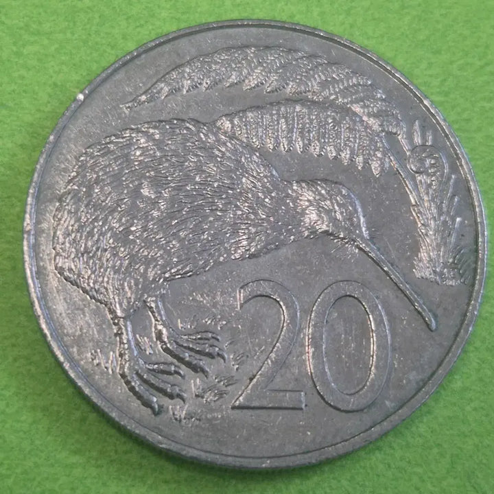 [BUNJANG] 1988 New Zealand 20 Cent Coin / 1988 뉴질랜드 20센트 동전 M3603