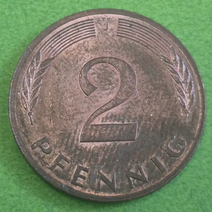 [BUNJANG] 1979 Germany 2 Pfennig Coin / 1979 독일 2페니히 동전 M3604
