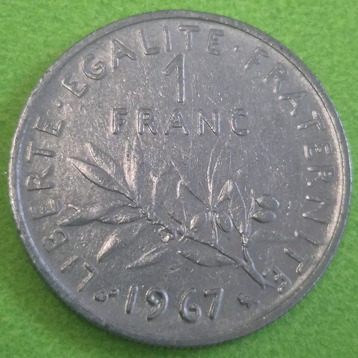 [BUNJANG] 1967 France 1 Franc Coin / 1967 프랑스 1프랑 동전 M3605