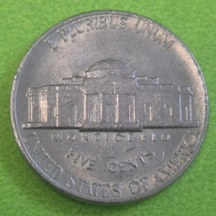 [BUNJANG] 1991 United States 5 Cents Coin / 1991 미국 5센트 동전 M3606