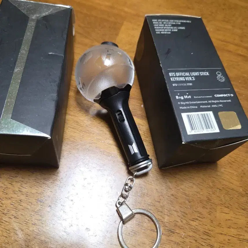[BUNJANG] BTS Official ARMY Bomb Keyring Ver.3 / BTS 공식 아미밤 키링 Ver.3 정품 박스포함