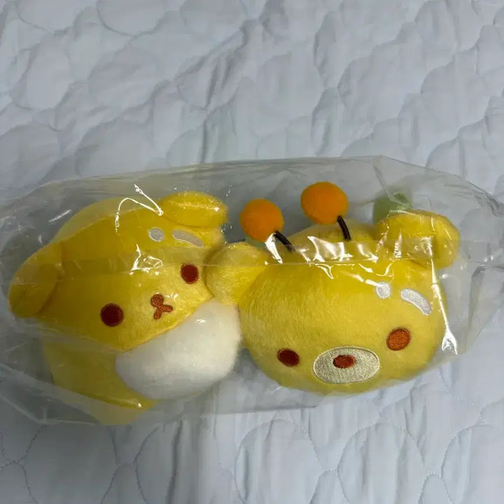 [BUNJANG] Rilakkuma Neo Kuji C Prize Honey Bee Plush Set (Sealed) / (미개봉)리락쿠마 네오쿠지 c상 꿀벌 봉제 인형 세트 코구마
