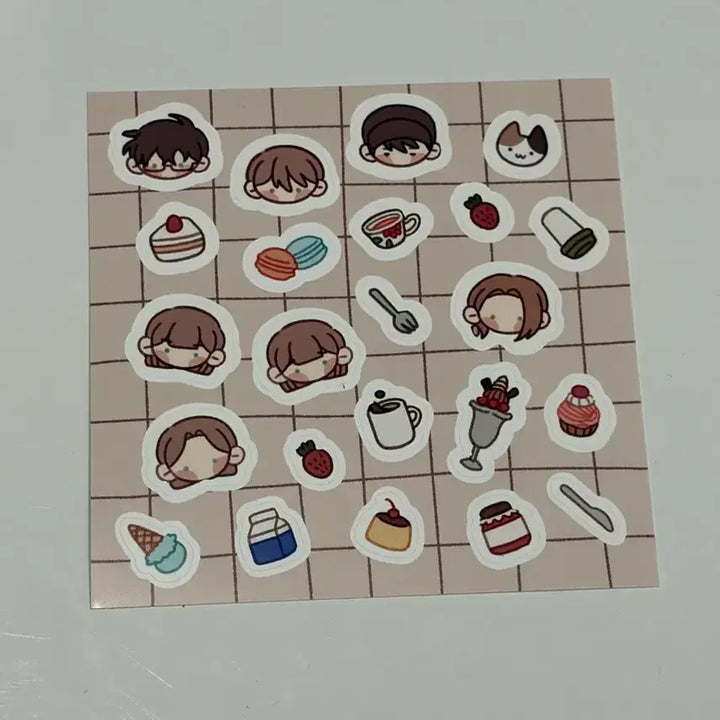 [BUNJANG] Naver Webtoon Sweet &amp; Salty Transparent Photocard Set (3 Types) / (덤)네이버웹툰 네웹 스윗솔티 투명 포토카드 포카 3종 스티커