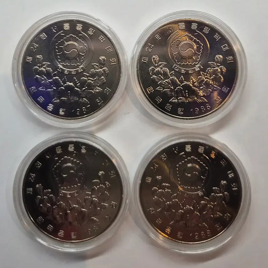 [BUNJANG] 1988 Seoul Olympics Commemorative 1000 Won Note 4-Type Set / 1988 서울 올림픽 기념 천원 4종세트