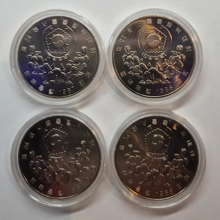 [BUNJANG] 1988 Seoul Olympics Commemorative 1000 Won Note 4-Type Set / 1988 서울 올림픽 기념 천원 4종세트