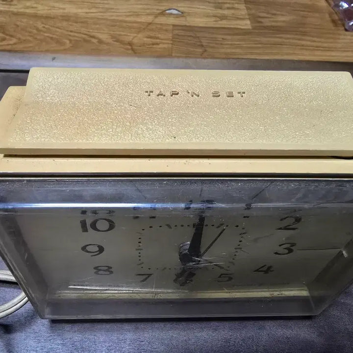 [BUNJANG] General Electric Retro Light Dial Desk Clock / 제너럴일렉트릭 탁상시계 라이트 다이얼