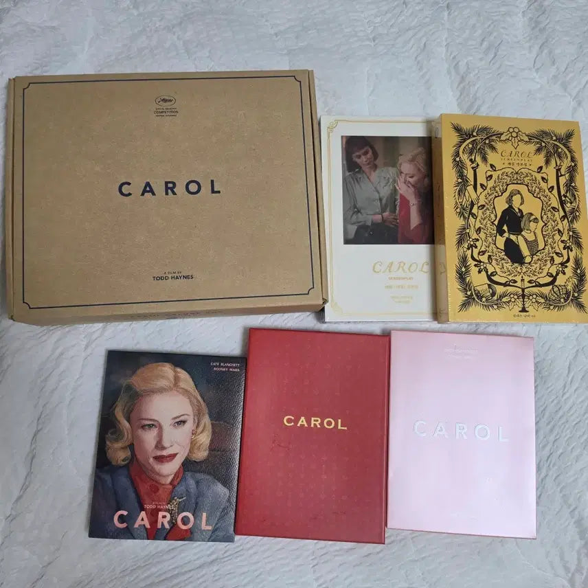 [BUNJANG] Carol Blu-ray, Script Book, Deluxe Box Set / 영화 캐롤 블루레이, 대본집, 일괄 디럭스박스