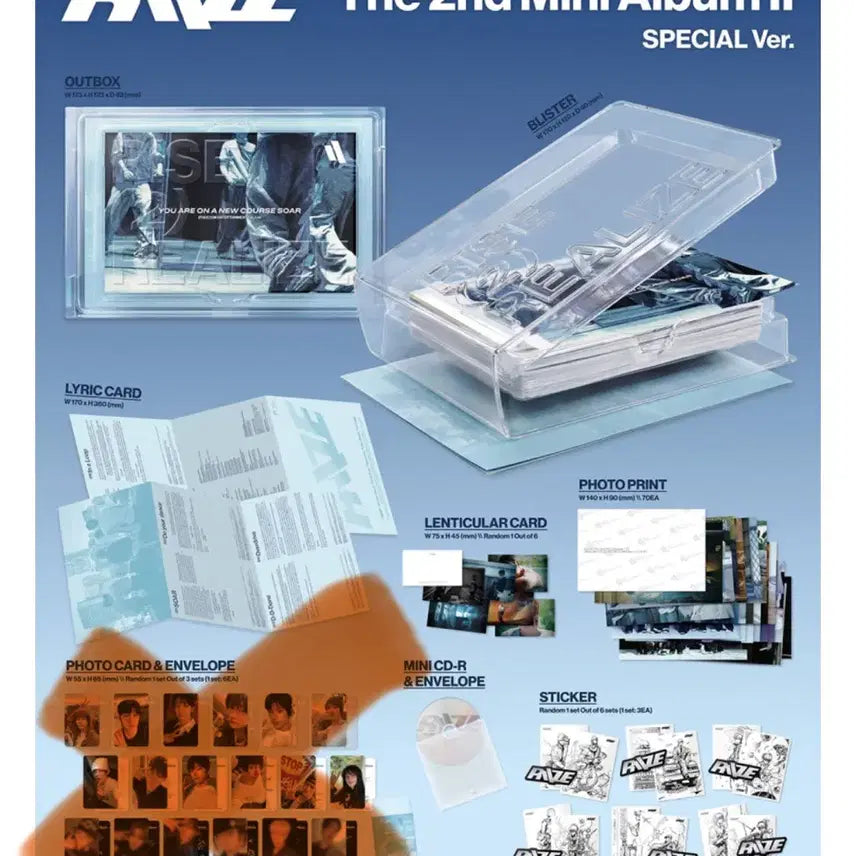 [BUNJANG] RIIZE Special Version Album (Unsealed, No Photocard) / 라이즈 개봉 앨밤 Special ver 포카 없음