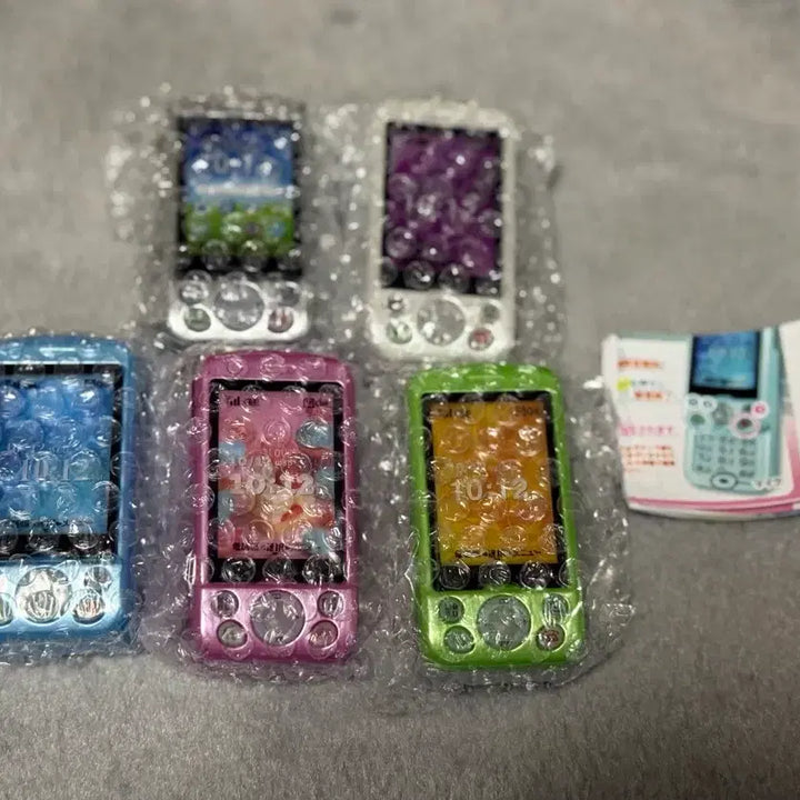 [BUNJANG] Slide Phone Gacha 5 Types Unsealed Full Set / 슬라이드폰 가챠 5종 미개봉 풀세트