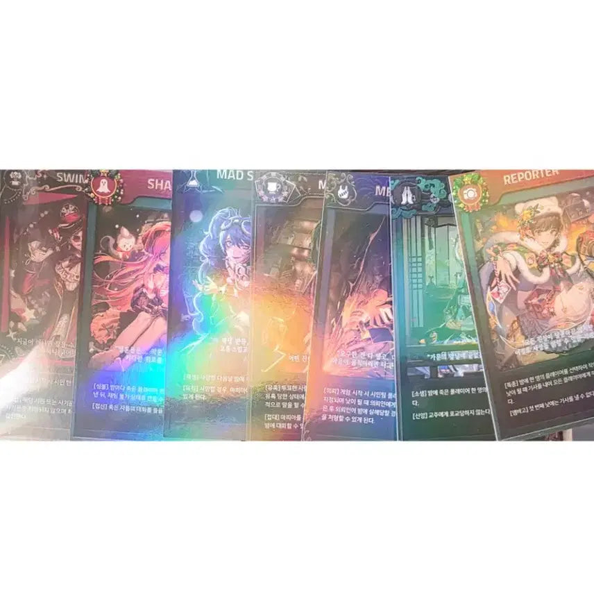 [SOLD OUT] 마피아42 성수 팝업 포토카드 판매 (사기꾼과학자영매마담용병기자연인공무)