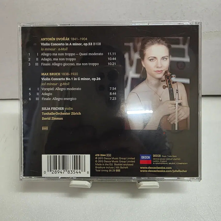 [BUNJANG] Bruch &amp; Dvorak Violin Concertos - Julia Fischer, David Zinman, Tonhalle-Orchester Zürich / Bruch &amp; Dvorak Violin Concertos