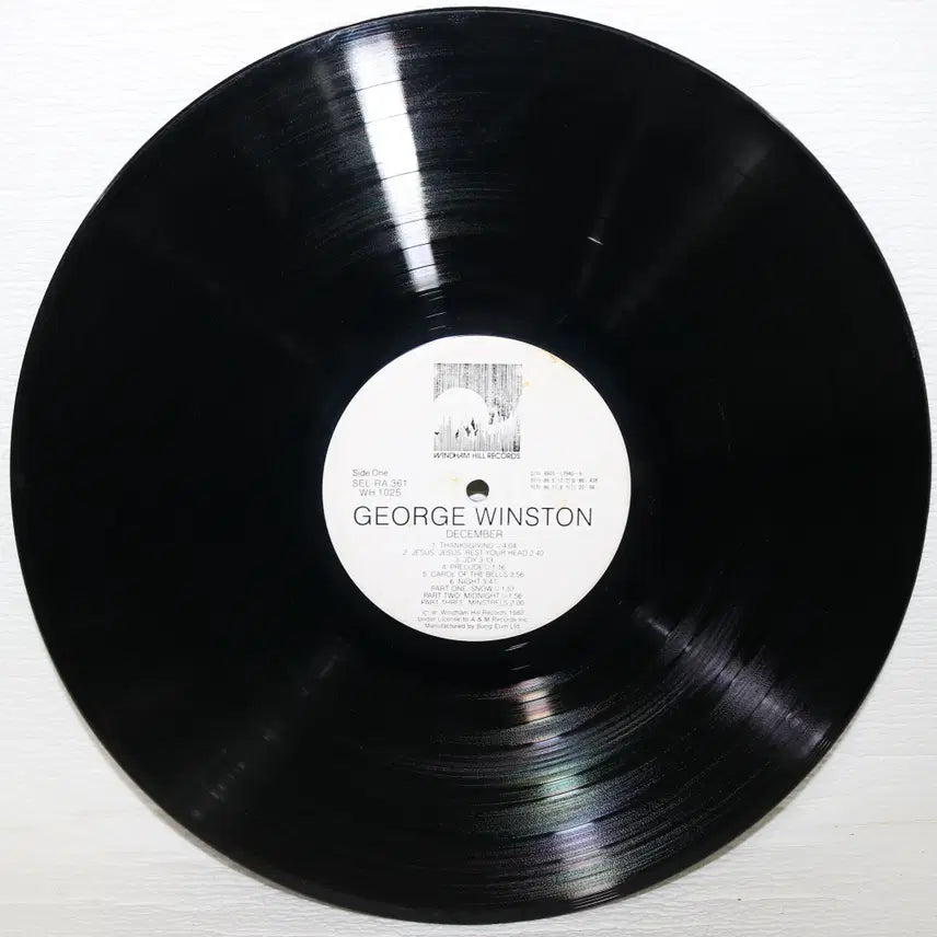[BUNJANG] George Winston December LP Vinyl Record / [NO.5879] GEORGE WINSTON (DECEMBER) LP음반