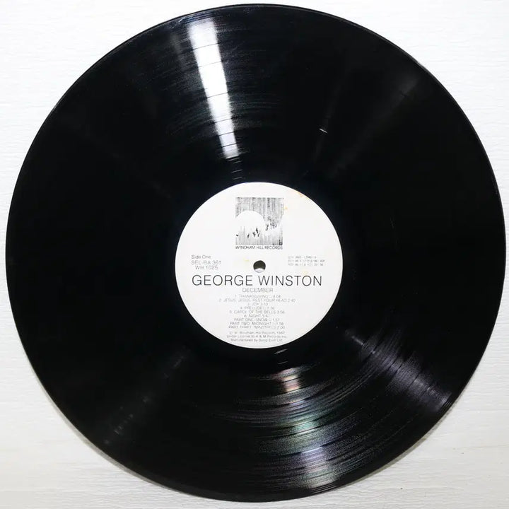 [BUNJANG] George Winston December LP Vinyl Record / [NO.5879] GEORGE WINSTON (DECEMBER) LP음반
