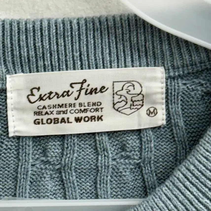 [BUNJANG] Global Work Relax &amp; Comfort Cashmere Knit M / 글로벌워크 릴렉스 앤 컴포트 캐시미어 니트 (M)