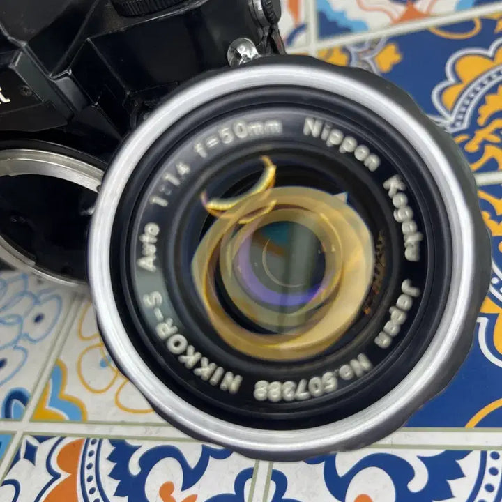 [BUNJANG] Nikon Nikkor-S Auto 50mm F1.4 "Sunflower" Lens with Nikomat EL Body (Service) / 바디서비스 니콘 Nikkor-S Auto 50mm F1.4