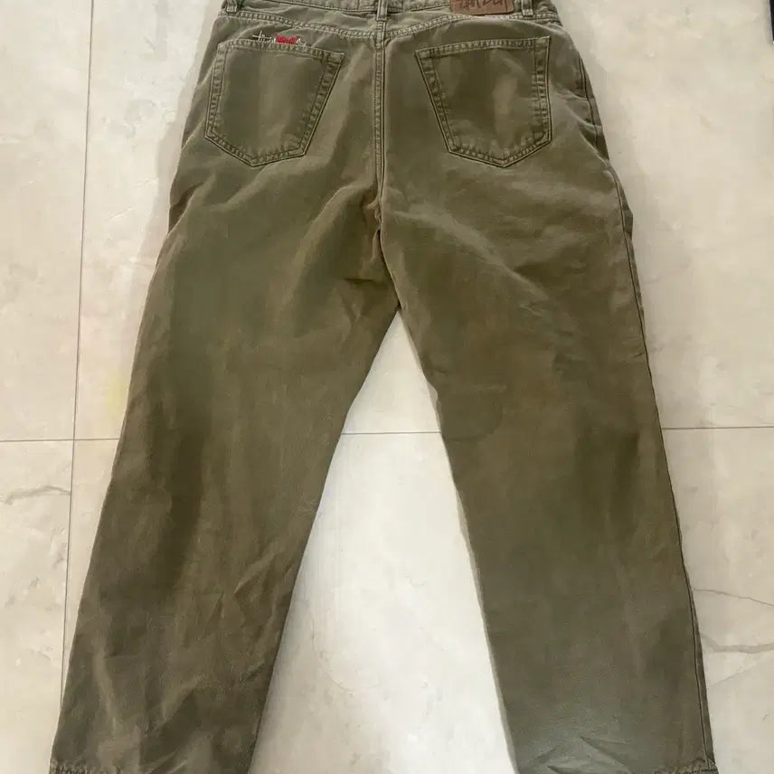 [BUNJANG] Stussy Big Ol Jeans Khaki / 스투시 빅올진  카키
