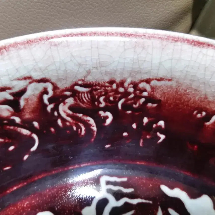[BUNJANG] Ming Dynasty Early Yongle Period Celadon Porcelain Large Dish / 명.초기.영락제.기물/백유.홍유.대반.