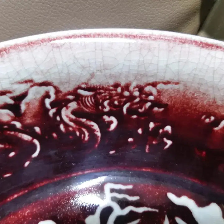 [BUNJANG] Ming Dynasty Early Yongle Period Celadon Porcelain Large Dish / 명.초기.영락제.기물/백유.홍유.대반.