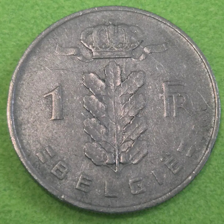 [BUNJANG] 1951 Belgium 1 Franc Coin M3629 / 1951 벨기에 1프랑 동전 M3629